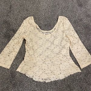 vintage lace top
